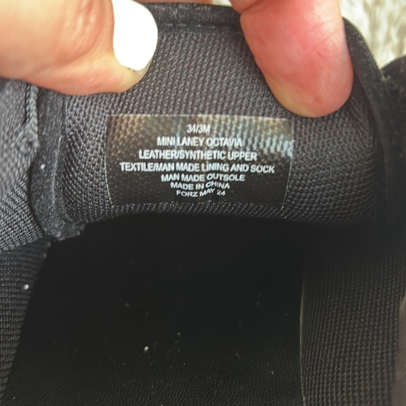 Kurt Geiger Kids Black Sneakers with Colorful Gems - Picture 8 of 8